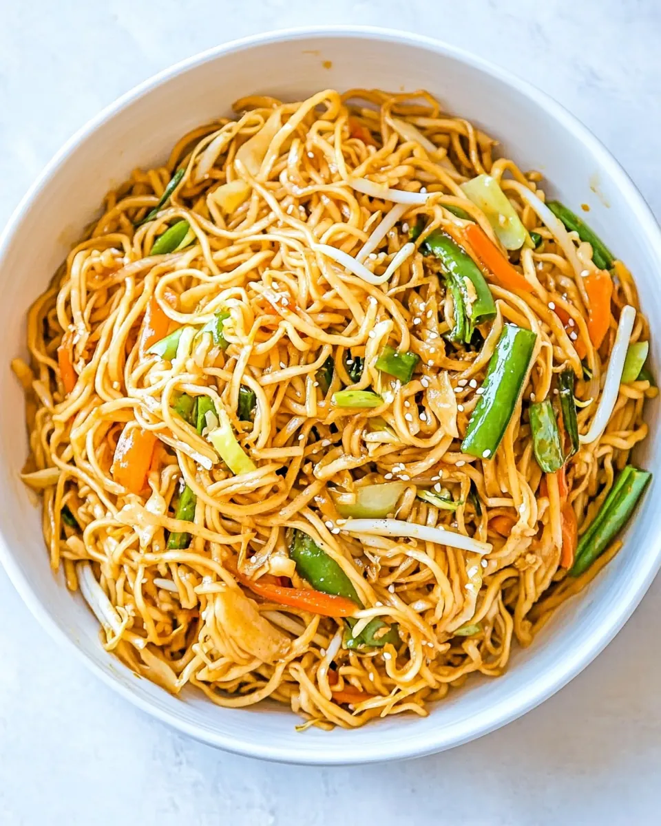 Chow Mein Recipe