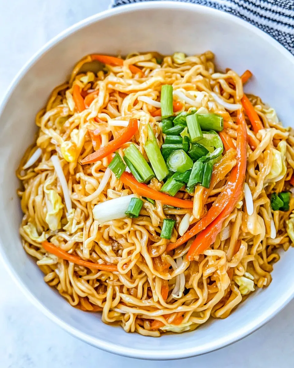 Chow Mein Recipe