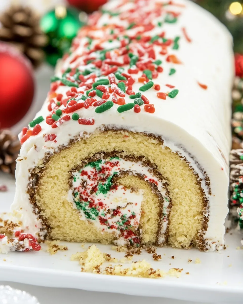 Christmas Cake Roll