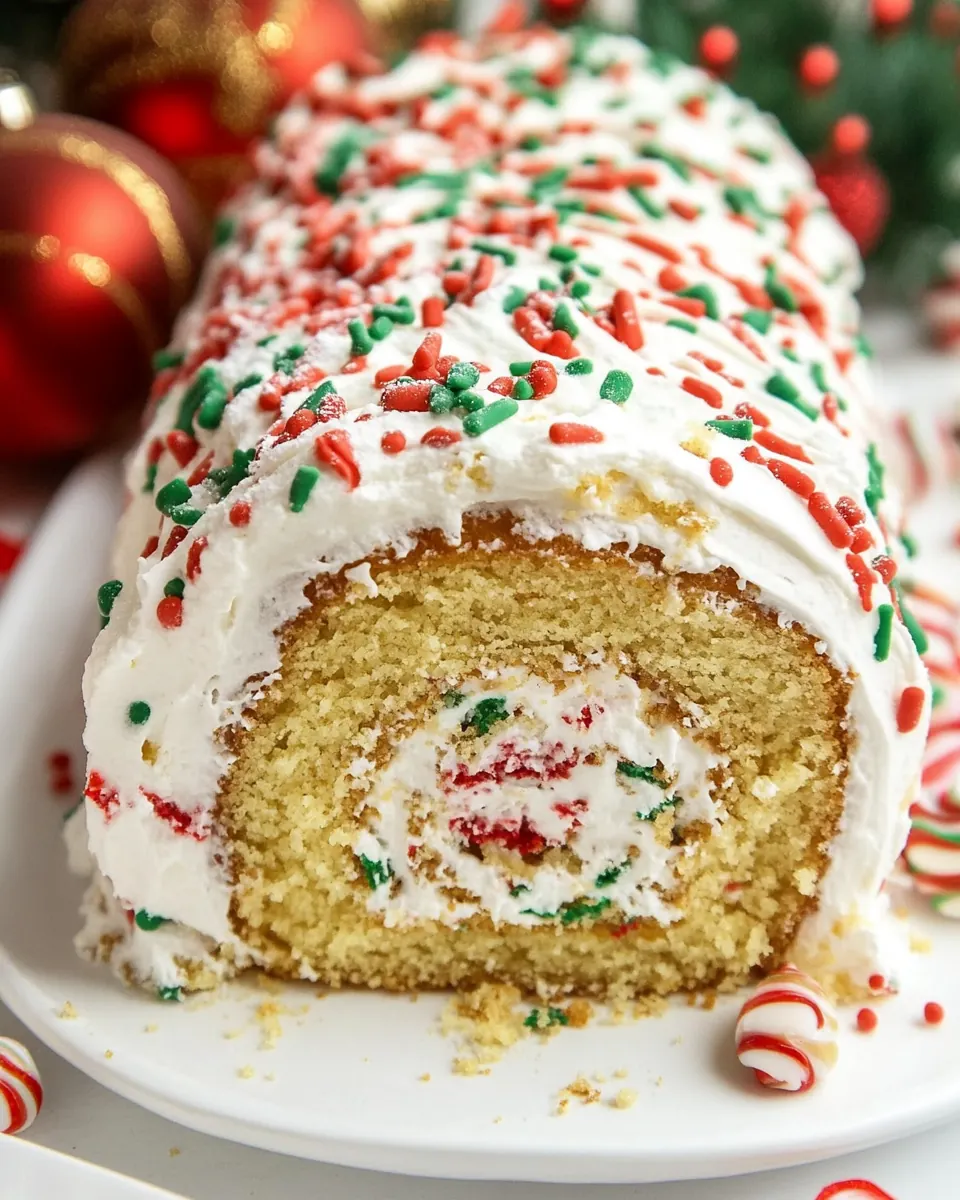 Christmas Cake Roll