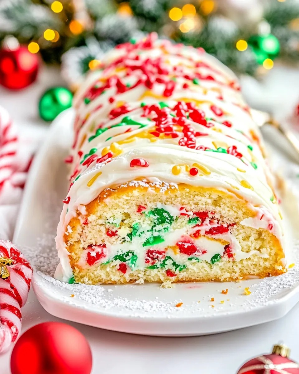 Christmas Cake Roll
