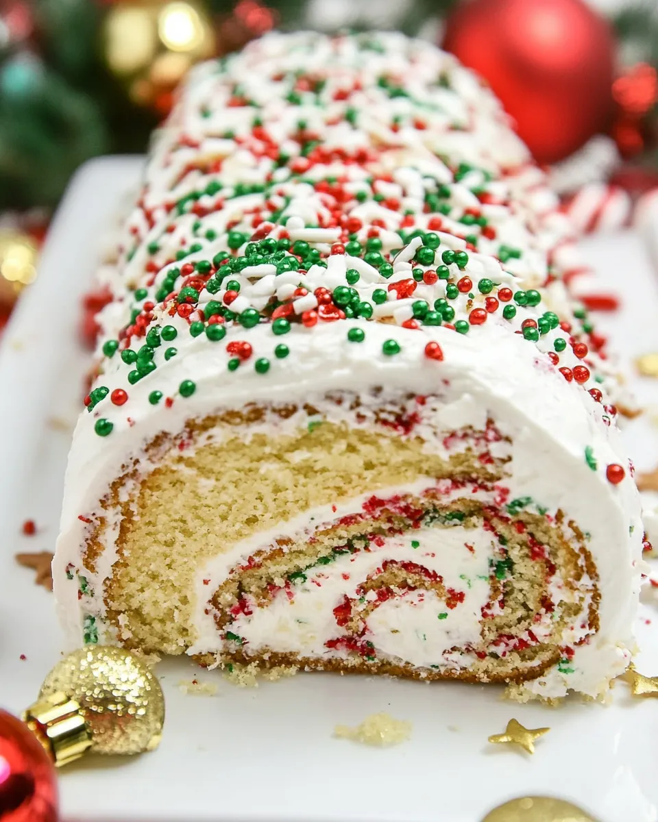 Christmas Cake Roll