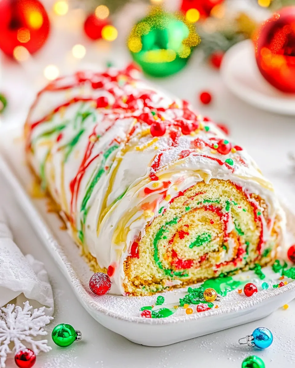 Christmas Cake Roll
