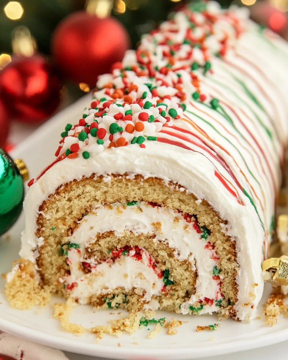 Christmas Cake Roll