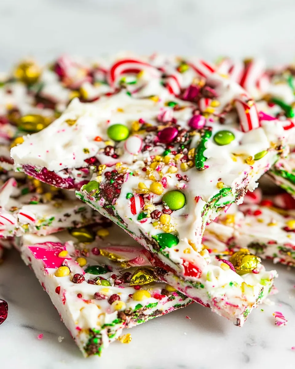 Christmas Candy Cane Bark