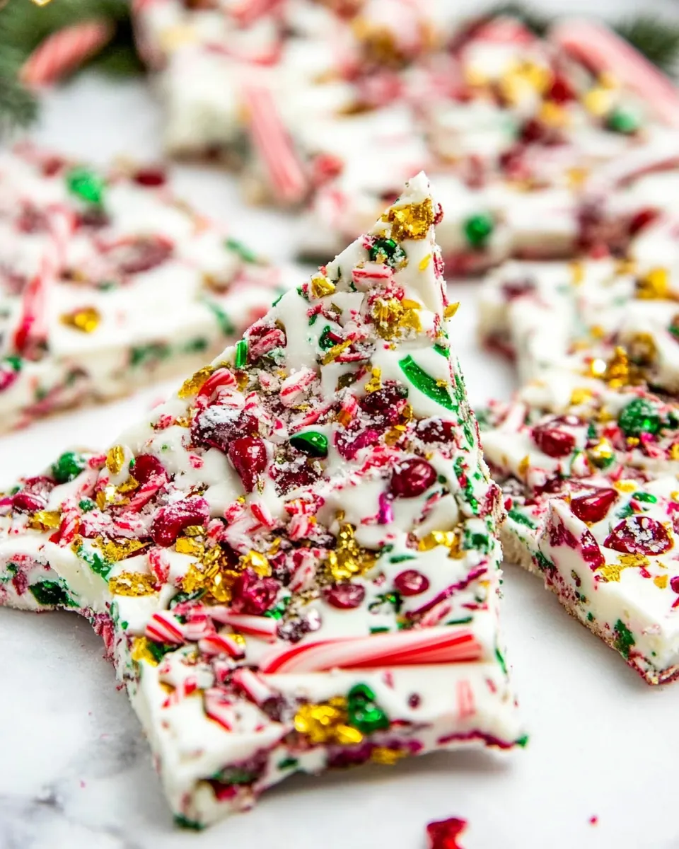 Christmas Candy Cane Bark