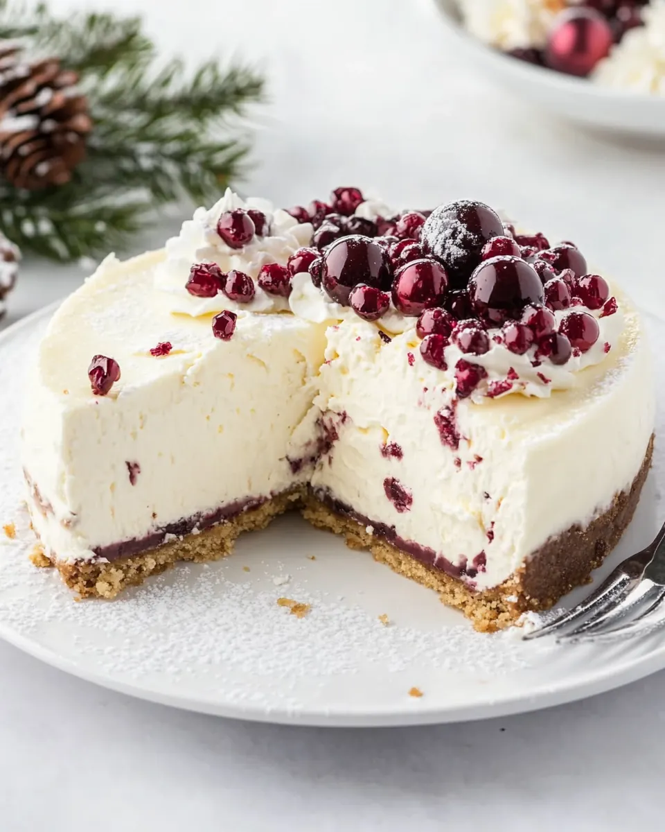 Christmas Cheesecake