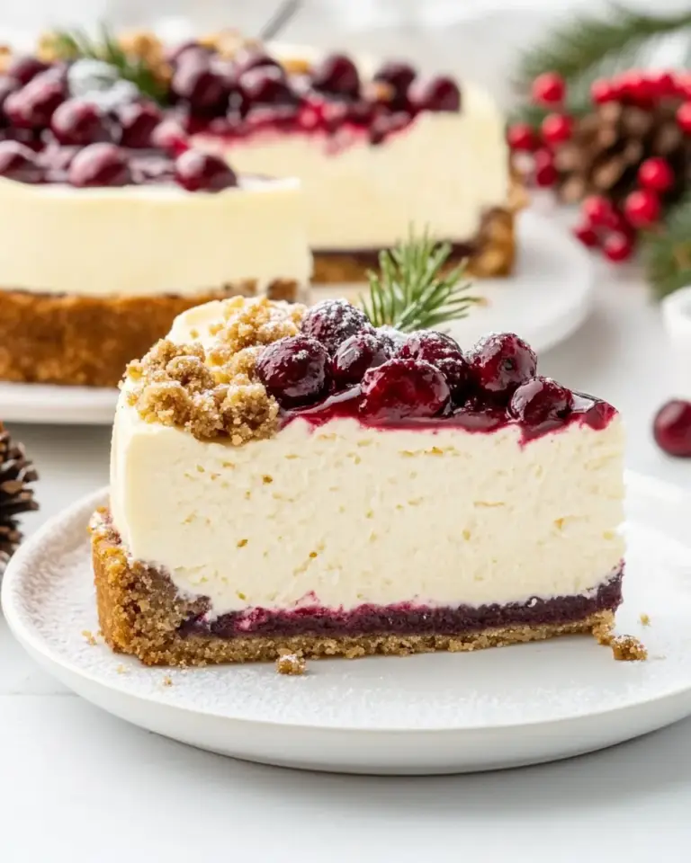 Christmas Cheesecake