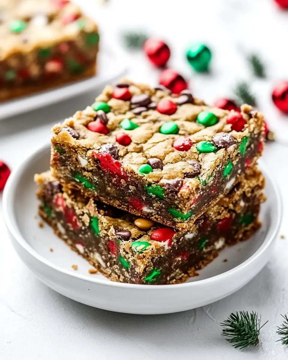 Christmas Cookie Bars
