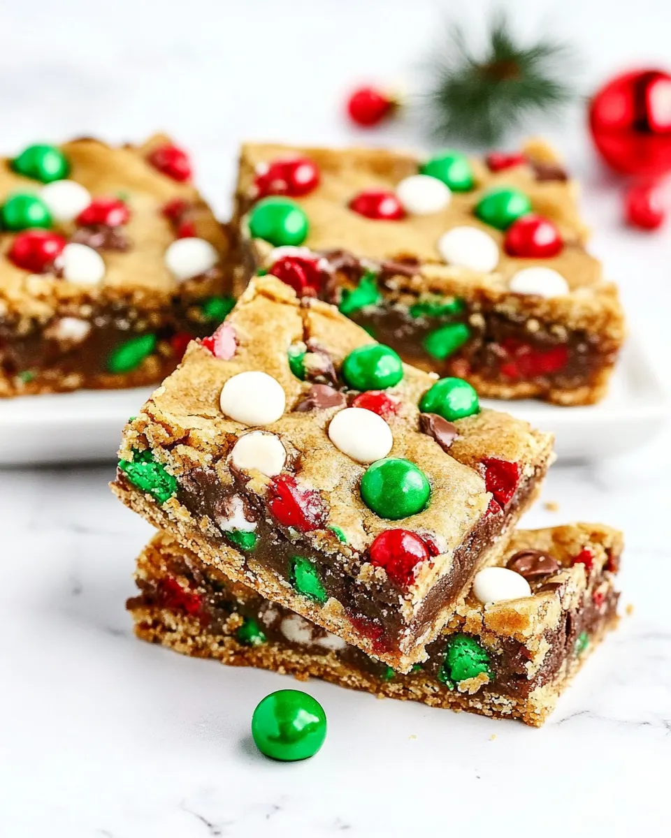 Christmas Cookie Bars