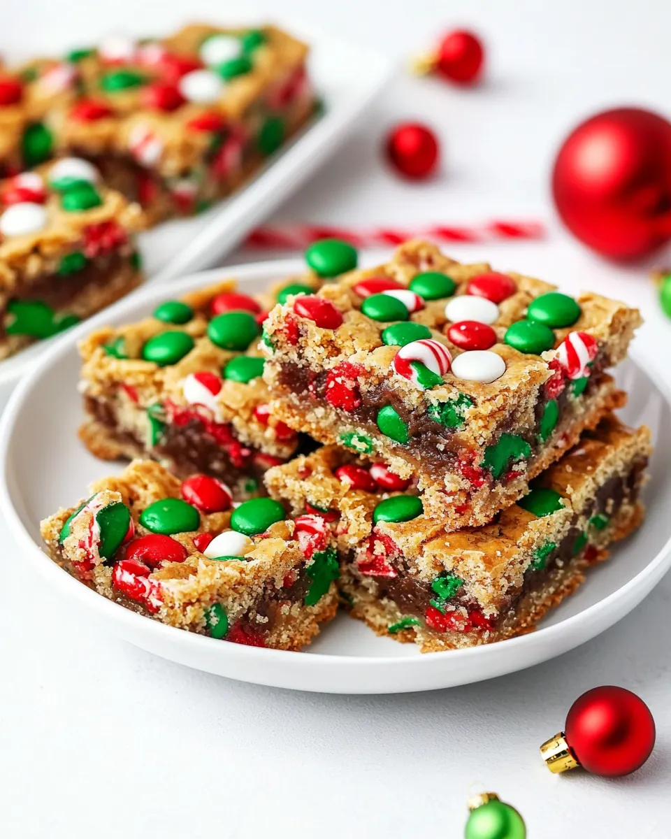 Christmas Cookie Bars