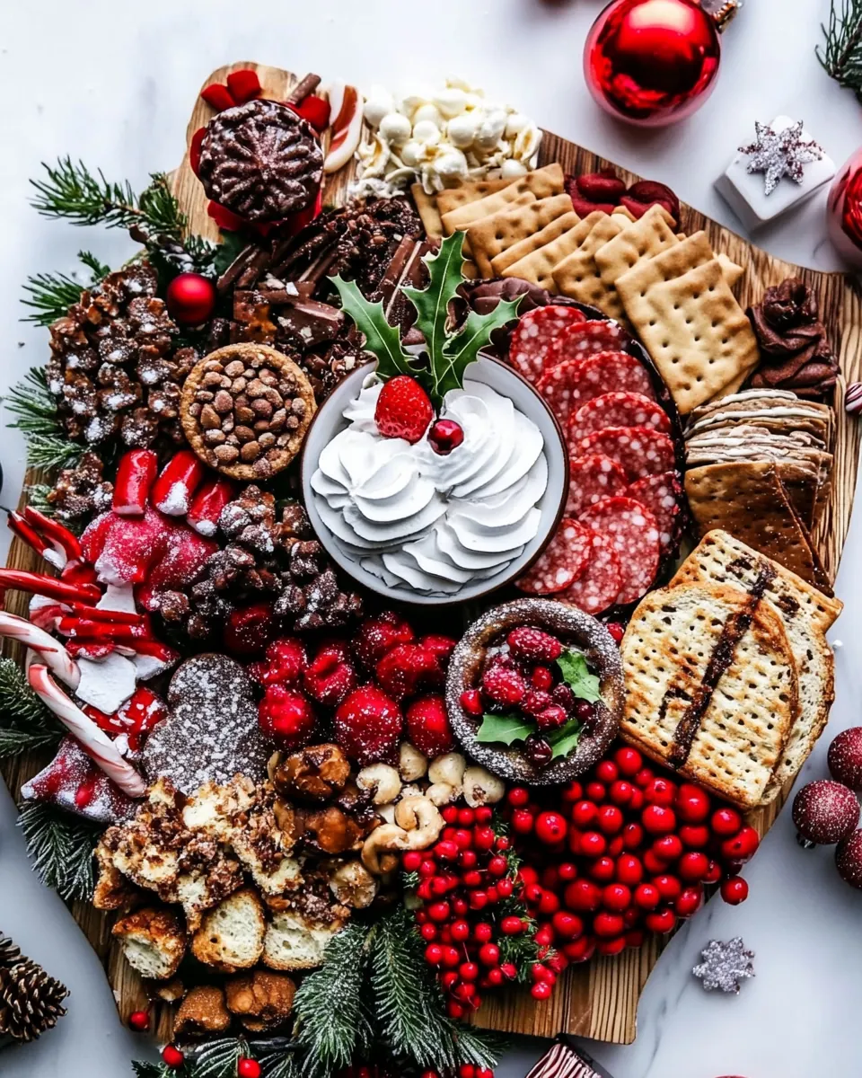 Christmas Dessert Charcuterie Board
