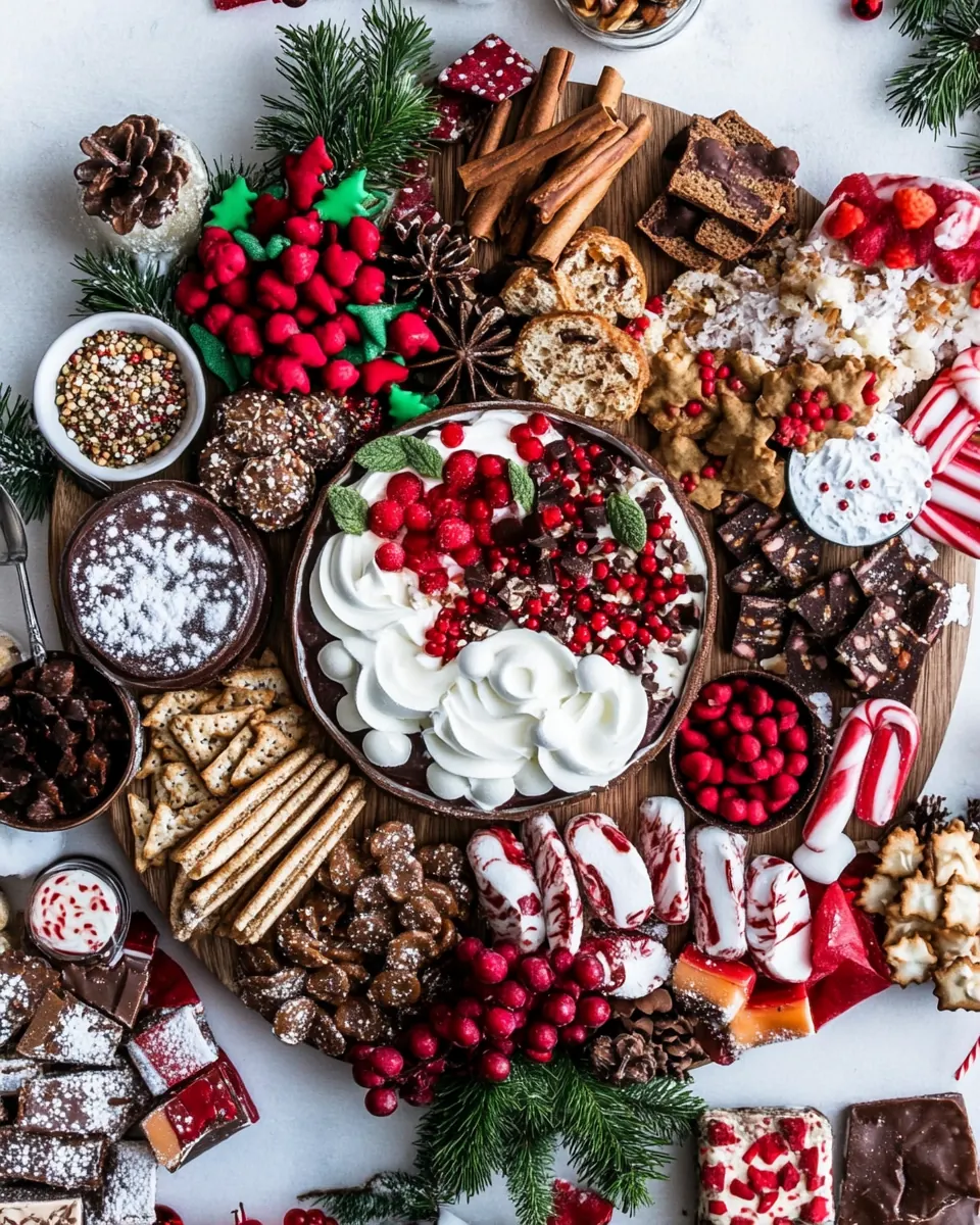 Christmas Dessert Charcuterie Board