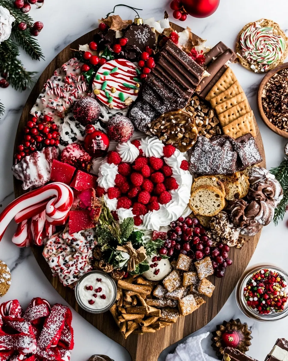 Christmas Dessert Charcuterie Board