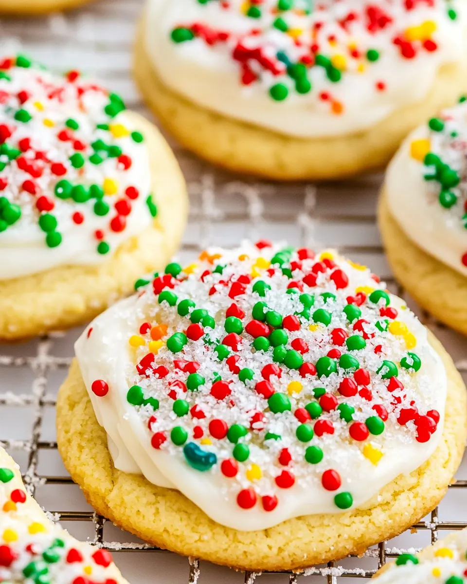 Christmas Lofthouse Cookies