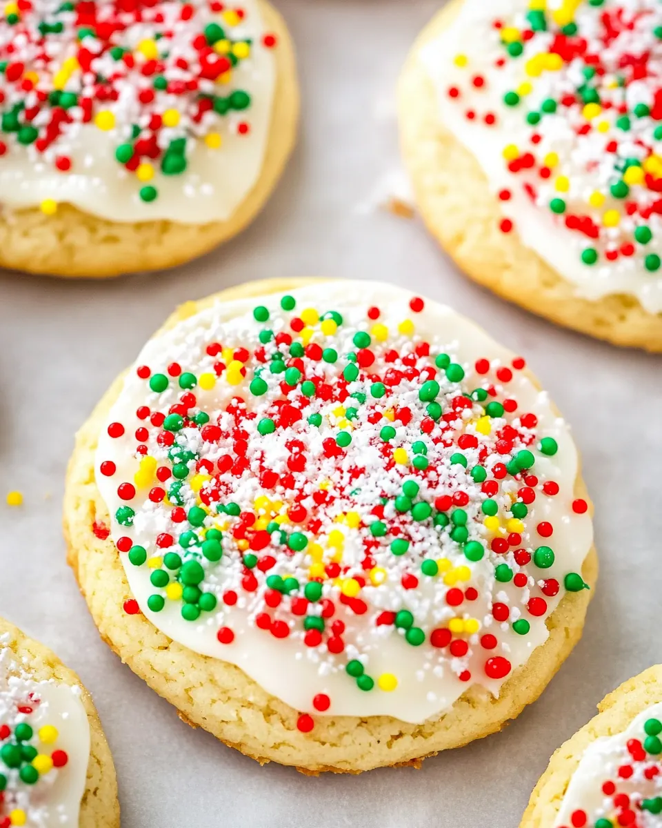 Christmas Lofthouse Cookies