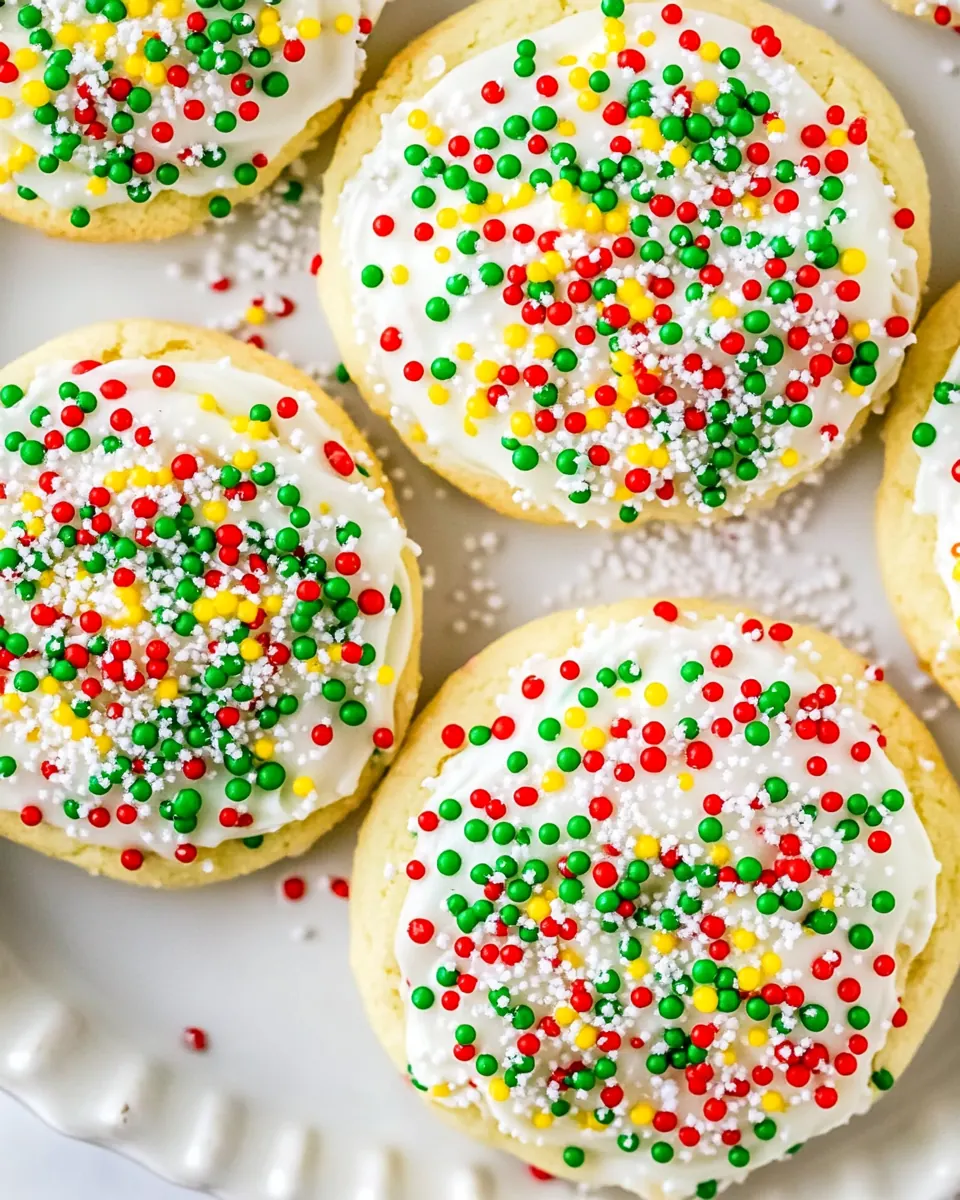 Christmas Lofthouse Cookies