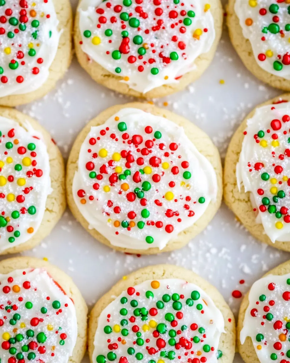 Christmas Lofthouse Cookies