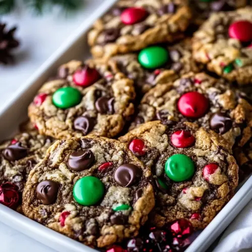 Christmas Monster Cookies