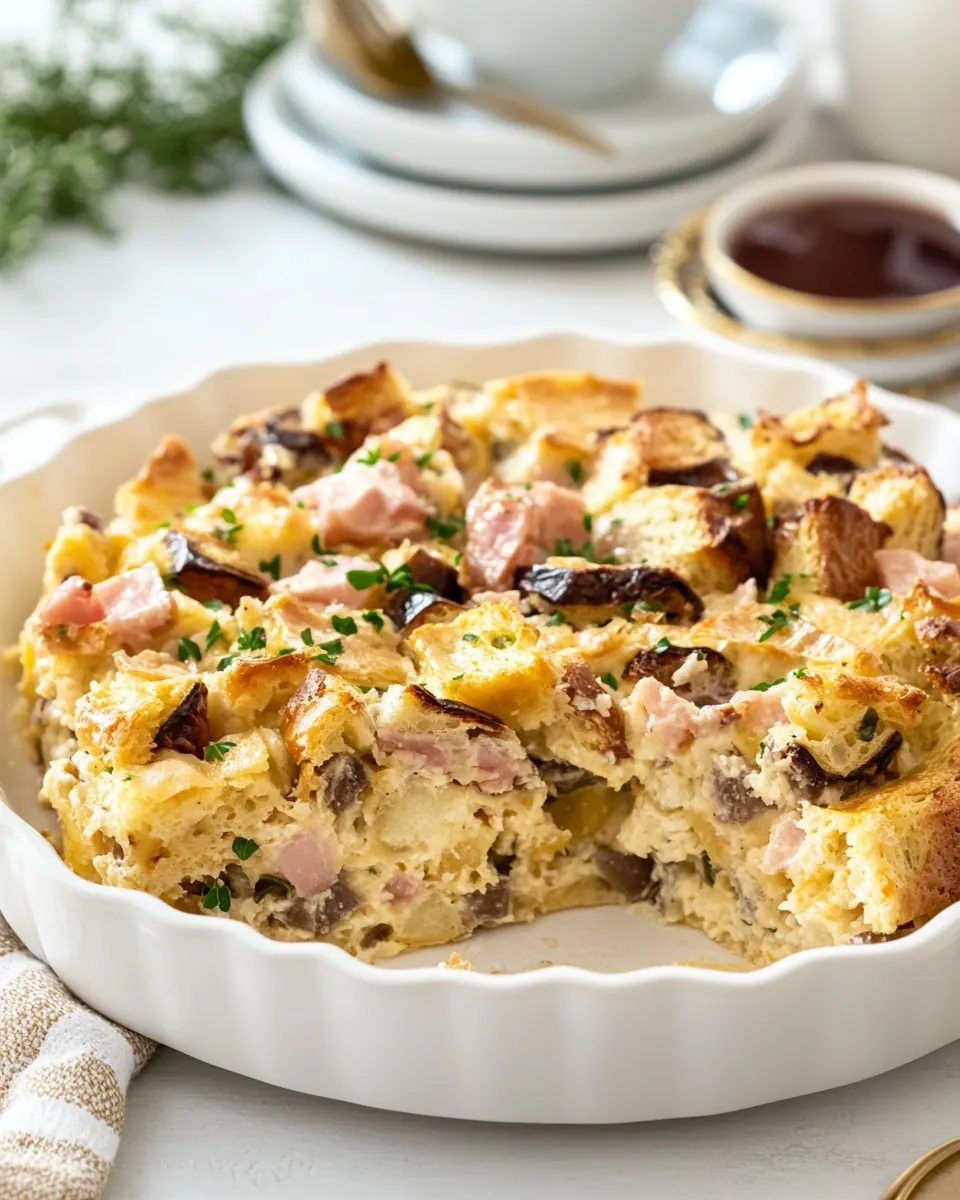 Christmas Morning Breakfast Strata