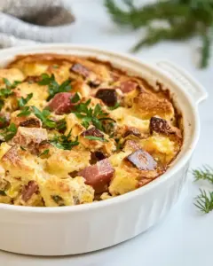 Christmas Morning Breakfast Strata