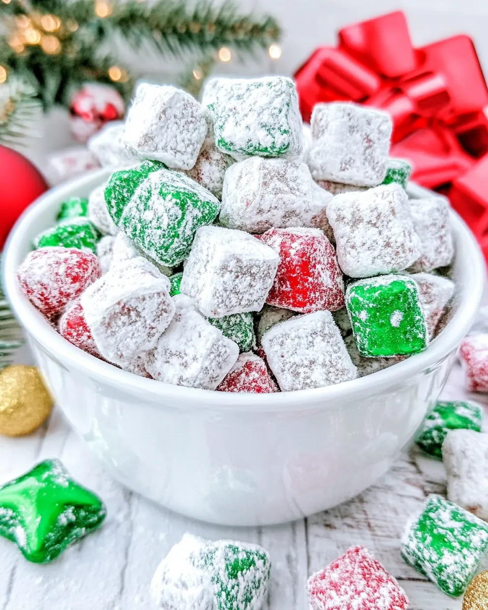 Christmas Muddy Buddies