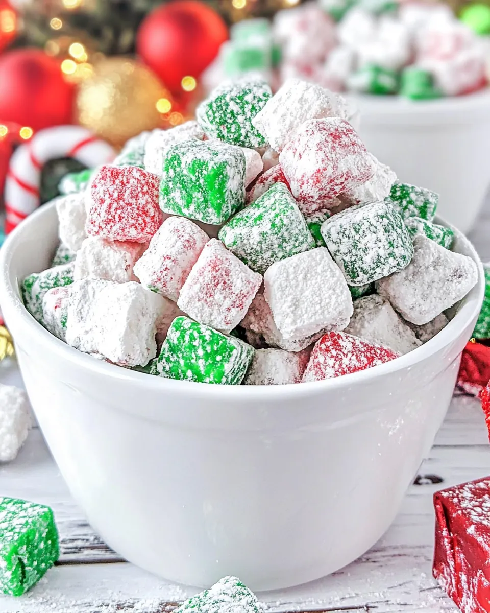 Christmas Muddy Buddies