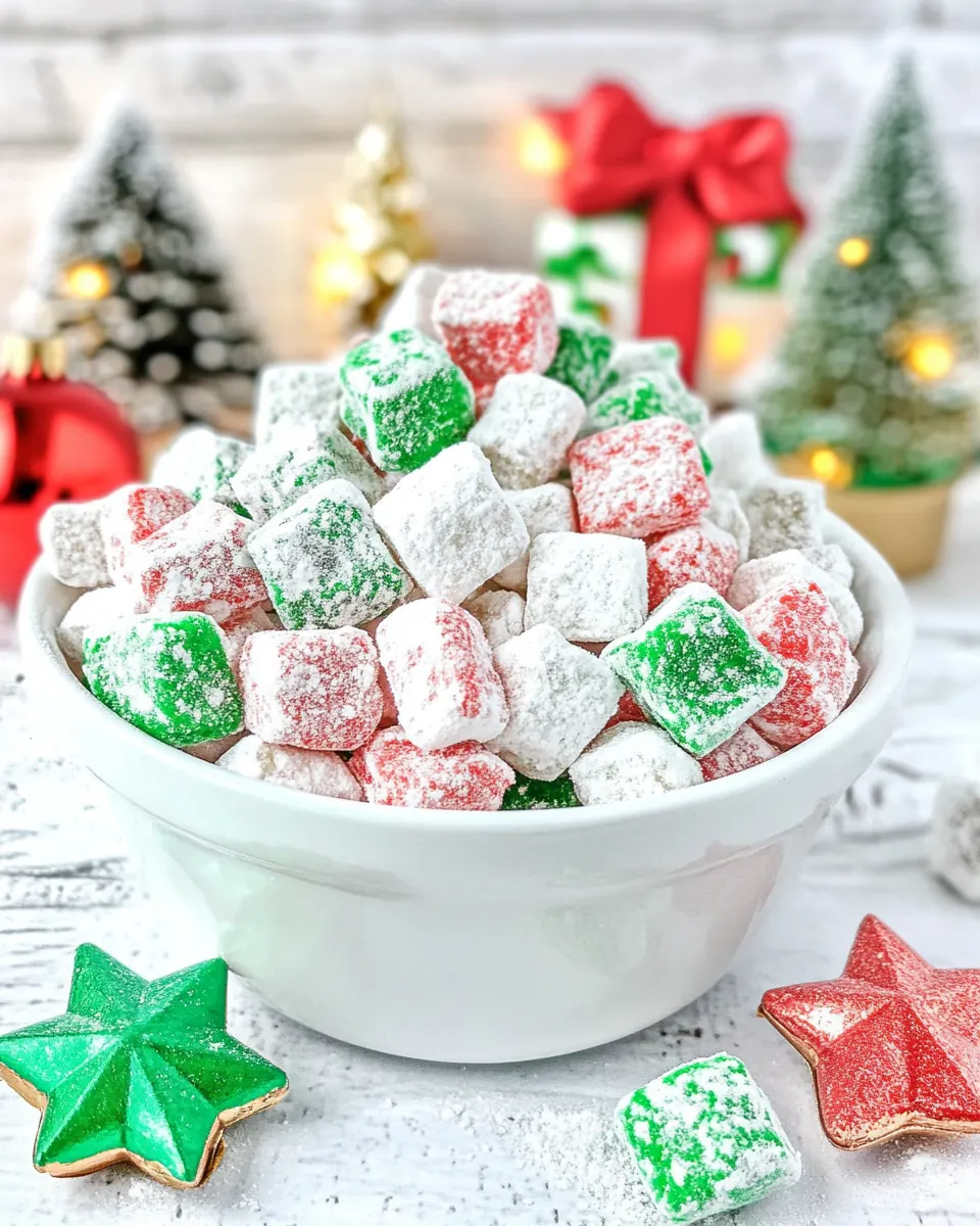 Christmas Muddy Buddies