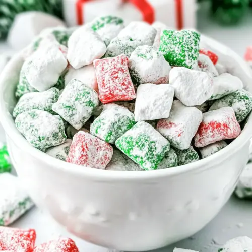 Christmas Muddy Buddies