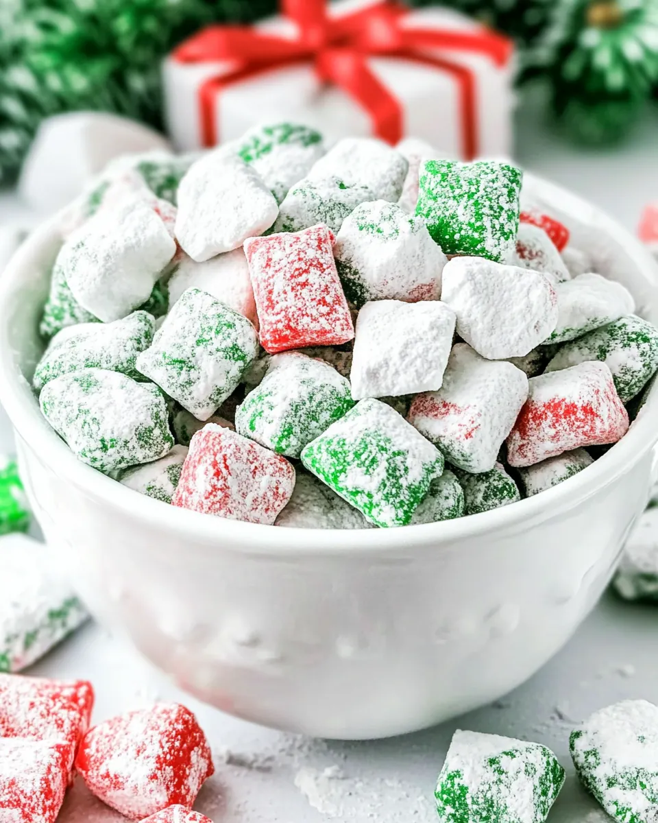Christmas Muddy Buddies