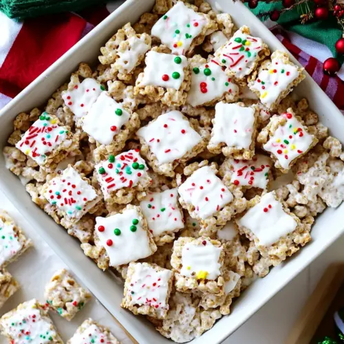 Christmas Rice Krispie Treats