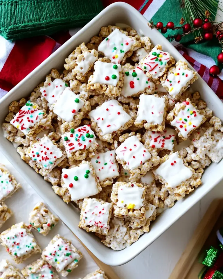 Christmas Rice Krispie Treats