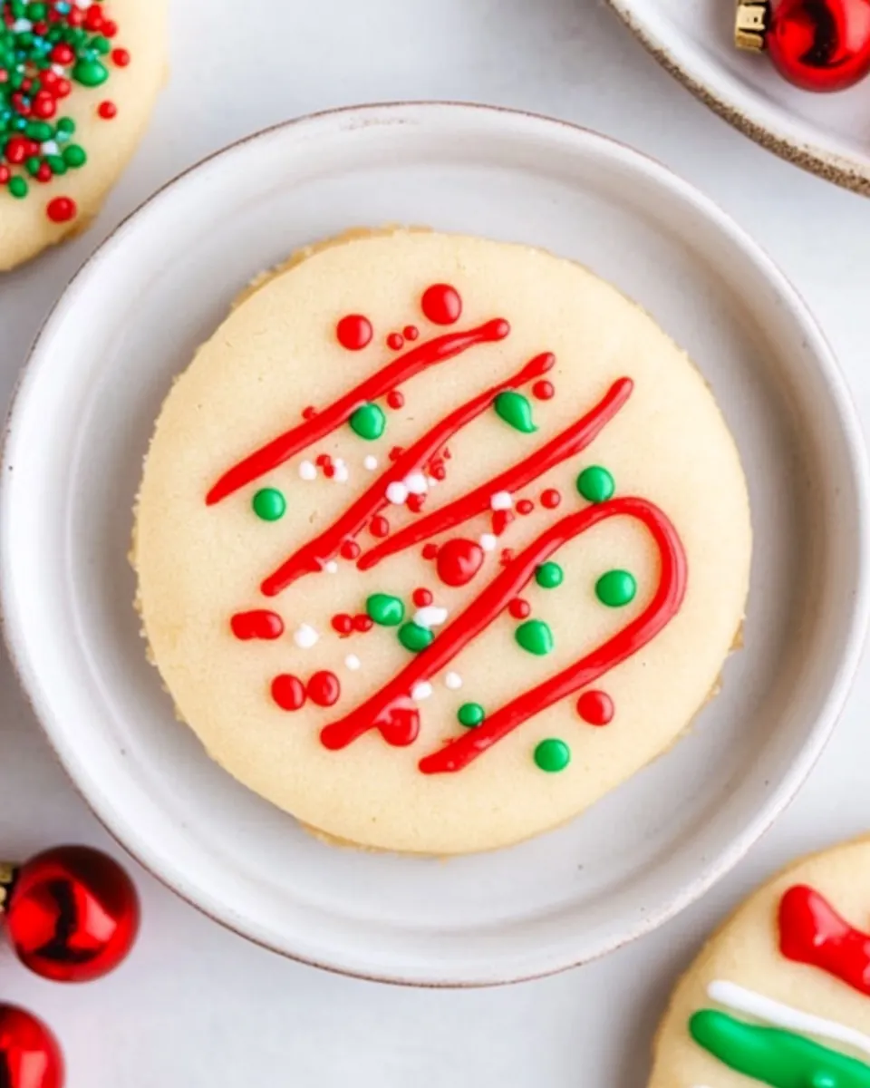 Christmas Shortbread Cookies