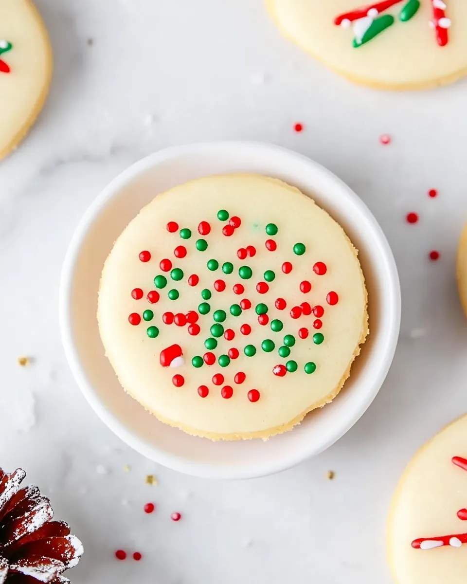 Christmas Shortbread Cookies