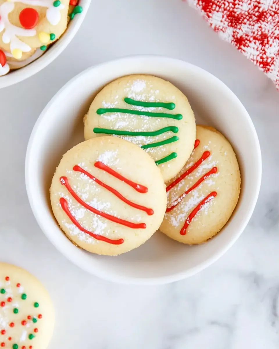Christmas Shortbread Cookies