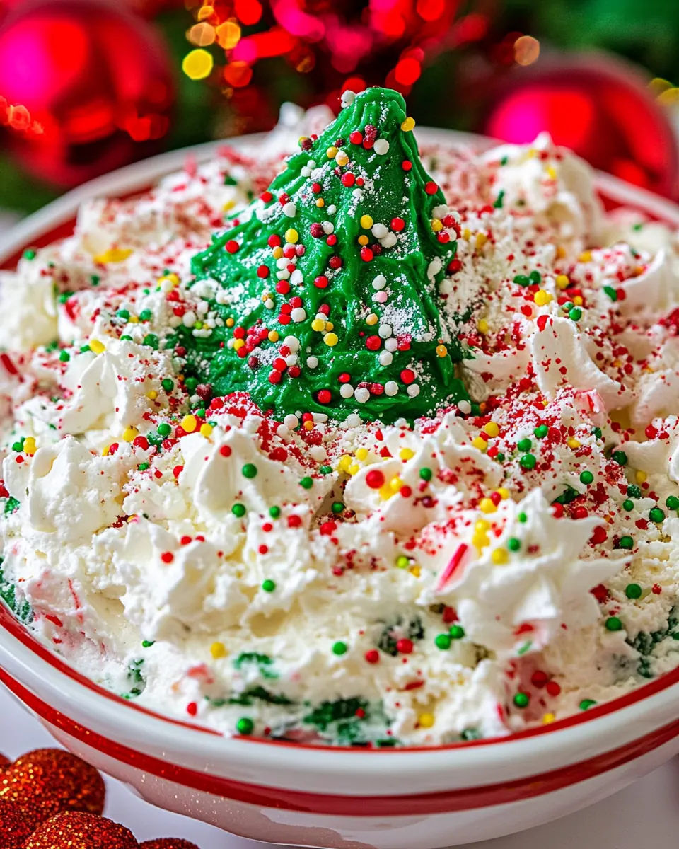 Christmas Tree Cake Dip