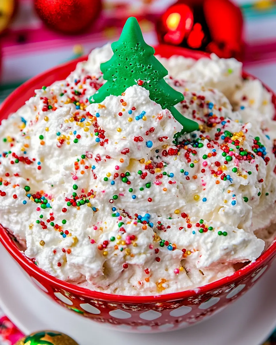 Christmas Tree Cake Dip