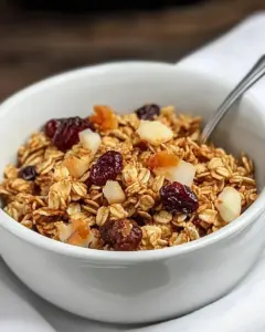 Chunky Maple Coconut Granola