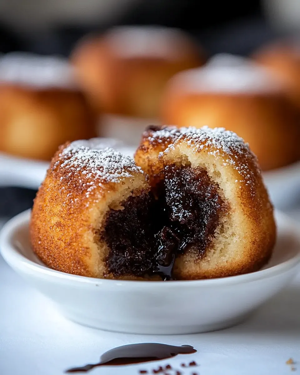 Churro Lava Cakes