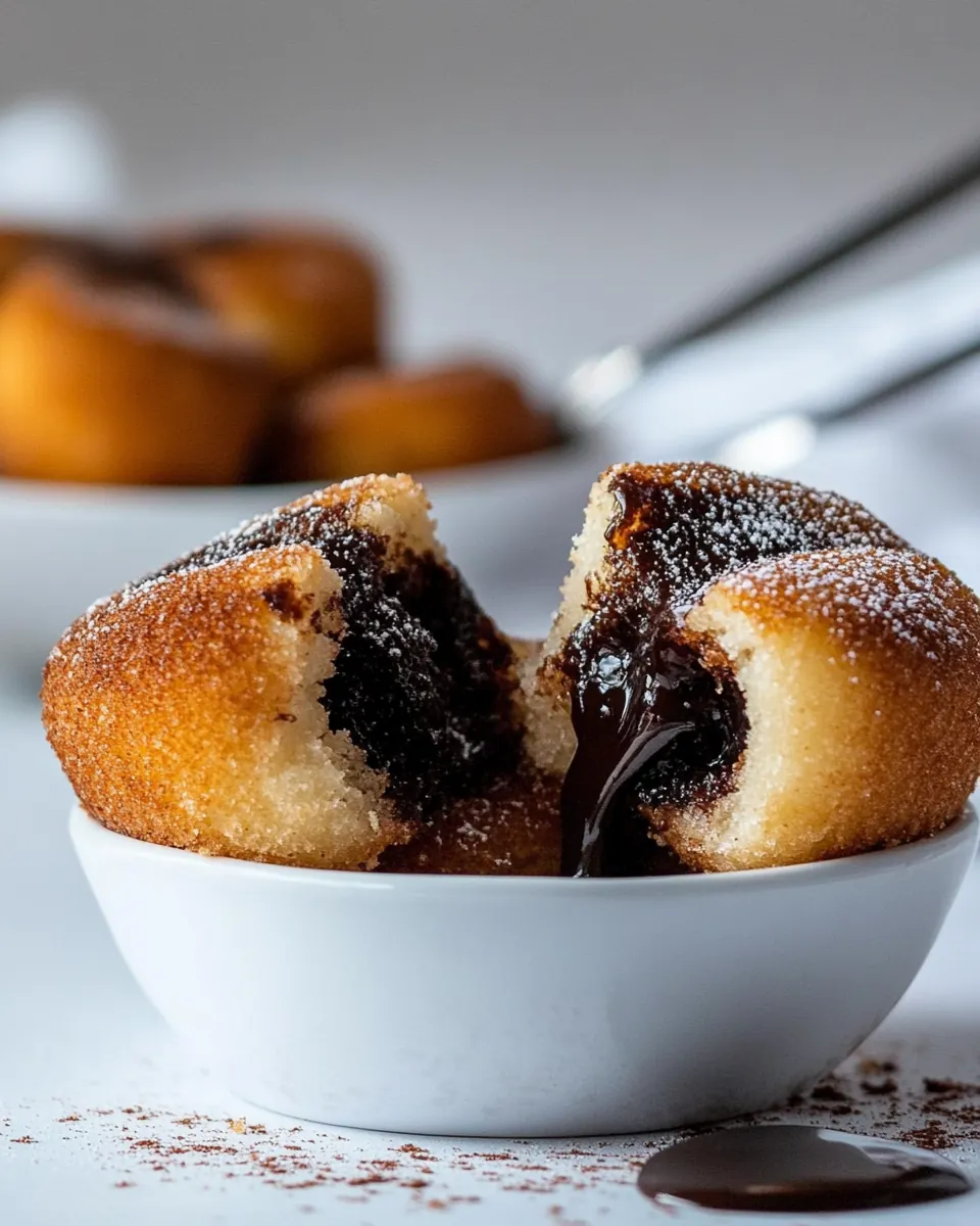 Churro Lava Cakes