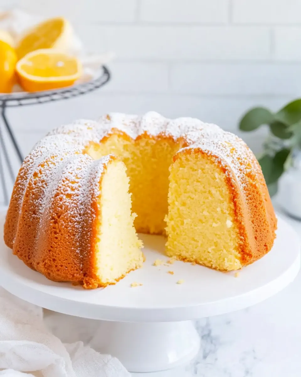 Ciambellone Olive Oil Bundt Cake