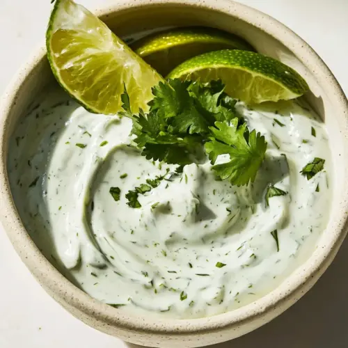 Cilantro Lime Crema