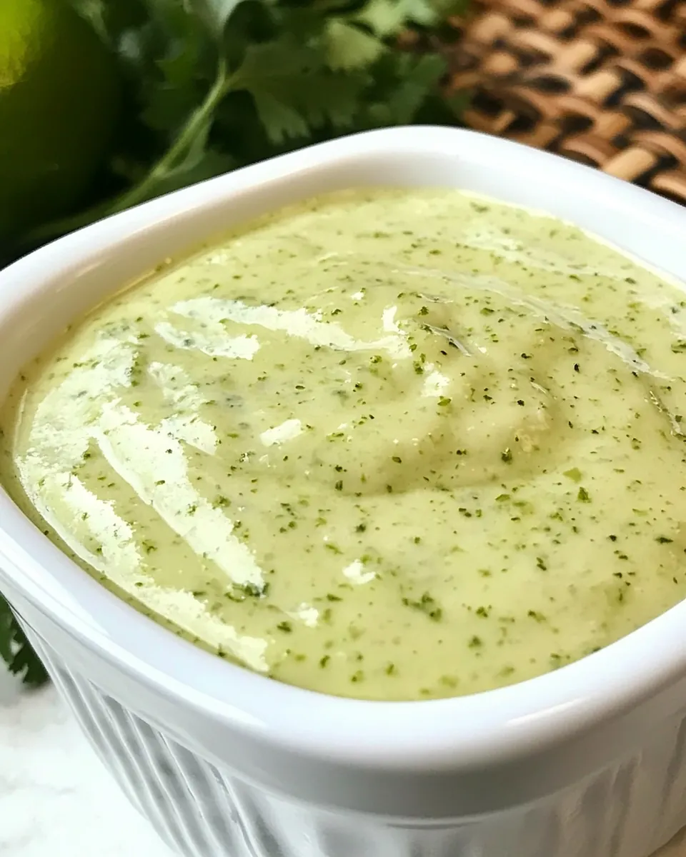 Cilantro Lime Ranch Dressing