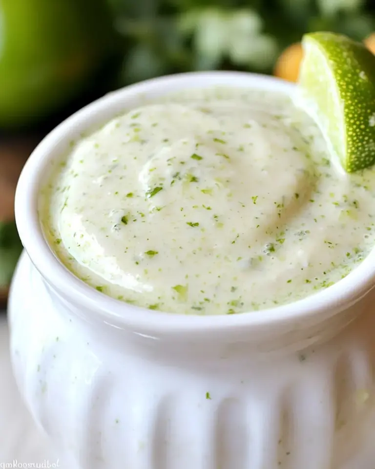 Cilantro Lime Ranch Dressing