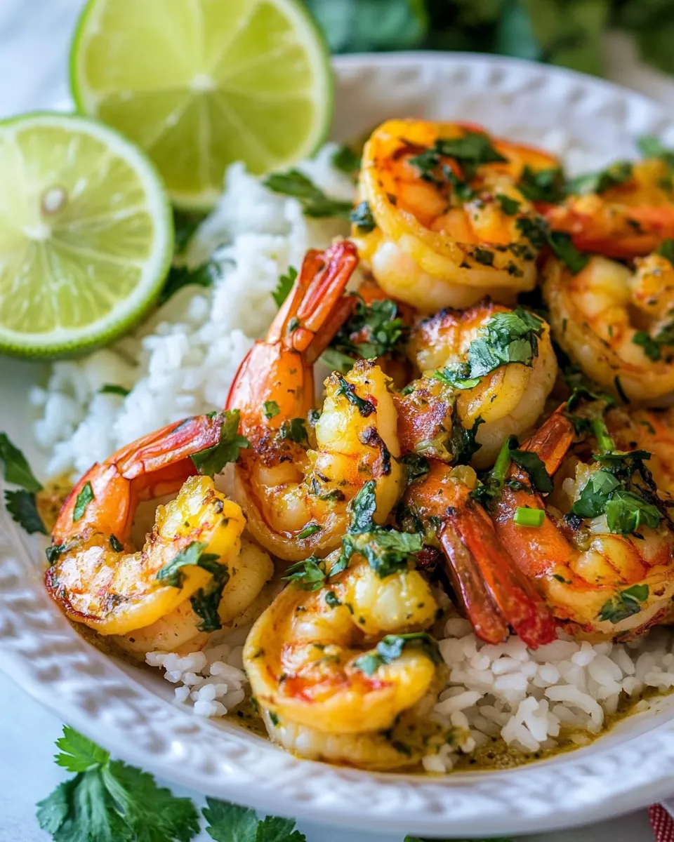 Cilantro Lime Shrimp