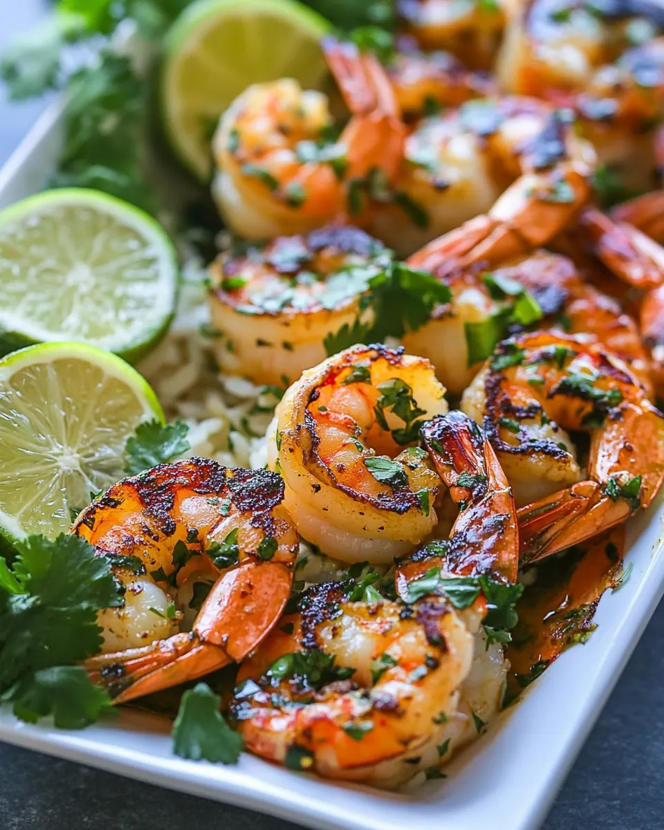 Cilantro Lime Shrimp