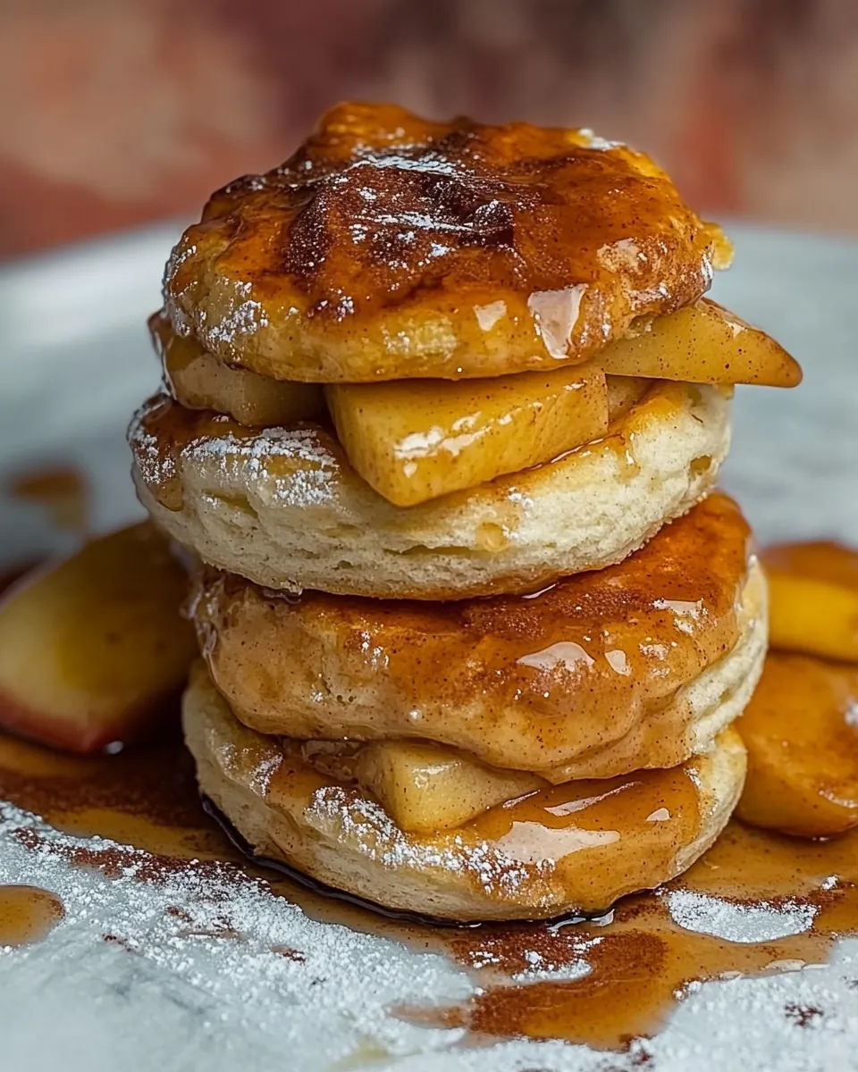 Cinnamon Apple Shortcakes