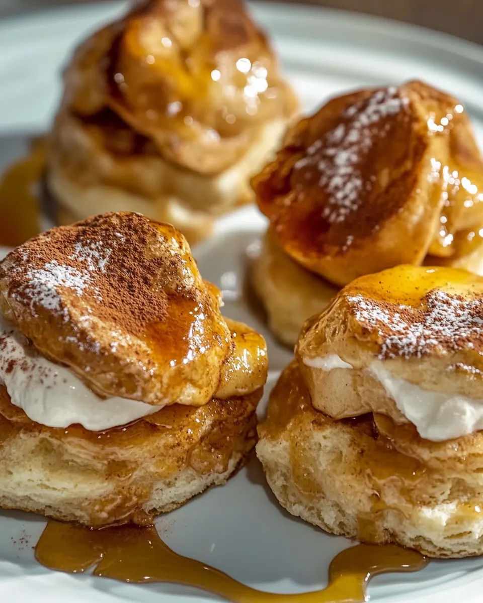 Cinnamon Apple Shortcakes