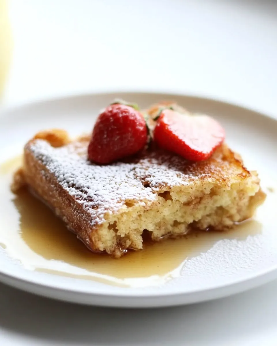 Cinnamon Baked French Toast
