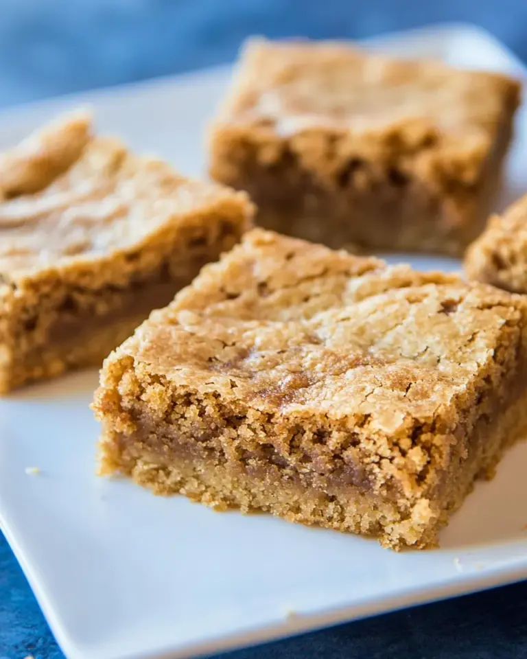 Cinnamon Blondies
